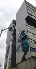 A roma jdl realizzera' un murale di 40 metri sul serpentone a corviale per street art for